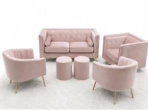 BLUSH SOFA SET