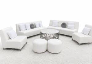 WHITE FURNITURE SET